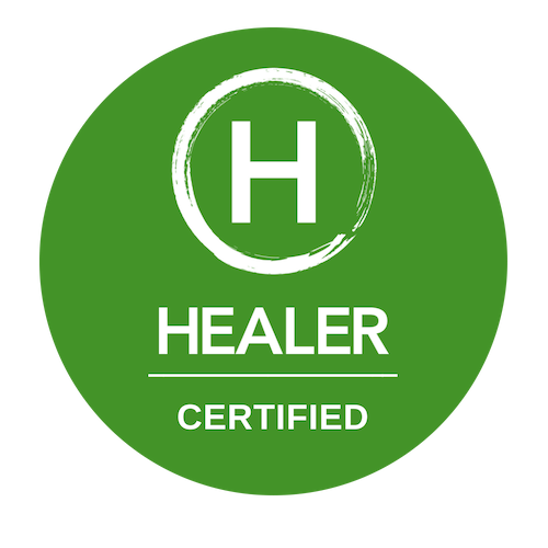 healer certification seal